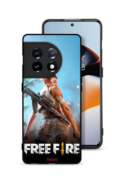 Tolwak غطاء حماية لهاتف OnePlus 11 5G بتصميم فري فاير