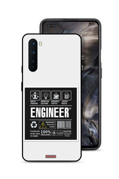 Tolwak غطاء حماية لهاتف OnePlus Nord - ملصق المهندس