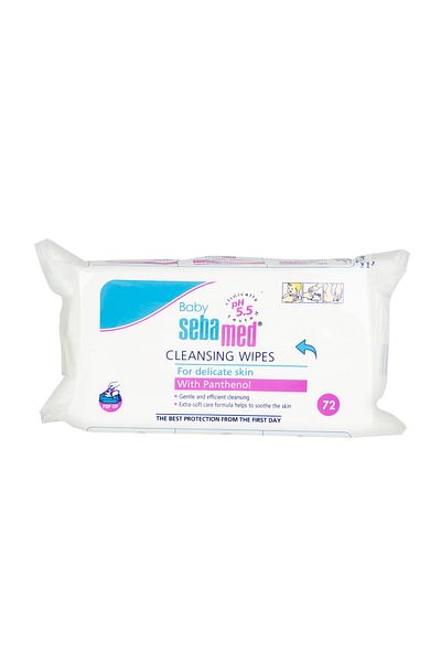 Generic Sebamed Baby Cleansing Wipes Extra Soft Wipes 72 pcs