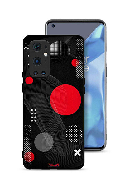 Tolwak غطاء حماية لهاتف OnePlus 9 Pro 5G بنمط دائري ومتقاطع