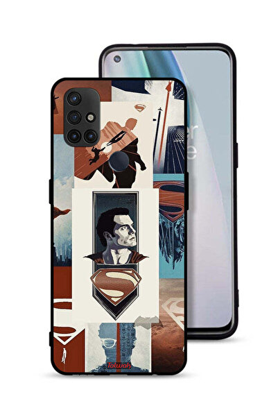 Tolwak غطاء حماية لهاتف OnePlus Nord N10 5G برسومات سوبرمان