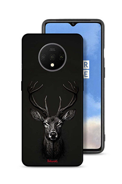 Tolwak غطاء حماية لهاتف OnePlus 7T برسومات غزال رقمية
