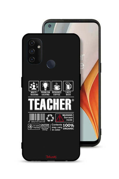 Tolwak غطاء حماية لجهاز OnePlus Nord N100 - ملصق المعلم