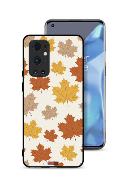 Tolwak غطاء حماية لهاتف OnePlus 9 Pro 5G بنقشة أوراق الخريف