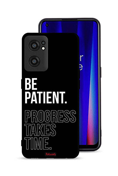 Tolwak غطاء حماية OnePlus Nord CE 2 5G - كن صبورًا، فالتقدم يستغرق وقتًا