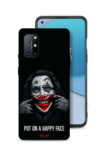 Tolwak غطاء حماية لهاتف OnePlus 8T 5G بوجه سعيد