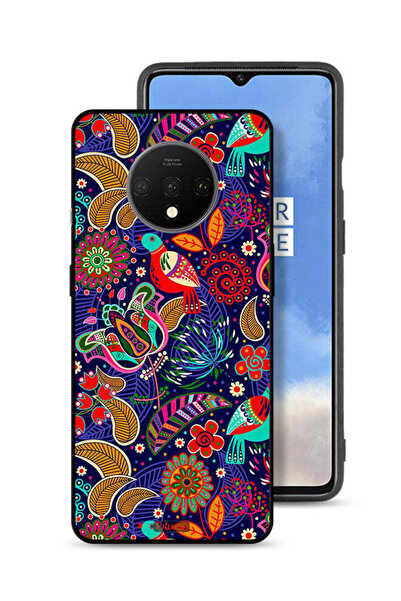 Tolwak غطاء حماية لهاتف OnePlus 7T بنقشة طيور وزهور