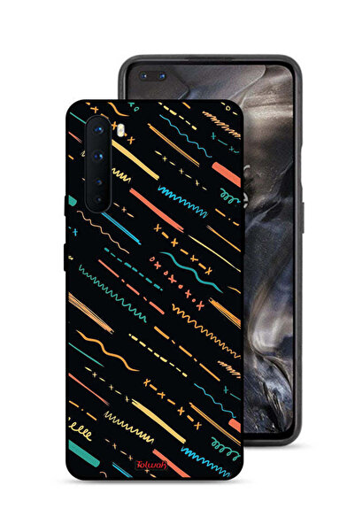 Tolwak غطاء حماية لهاتف OnePlus Nord بنمط خطوط تجريدية X