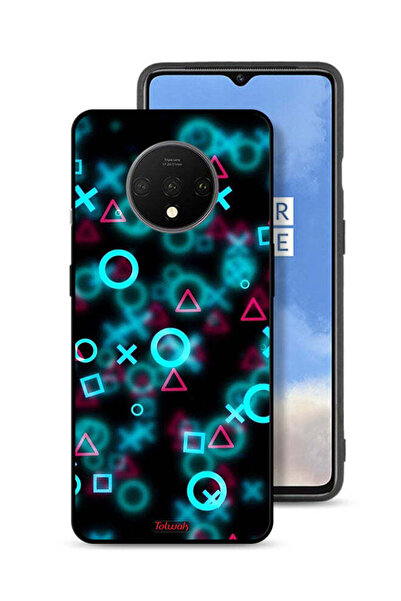 Tolwak غطاء حماية لهاتف OnePlus 7T برسومات أيقونات لعبة الحبار الصغيرة