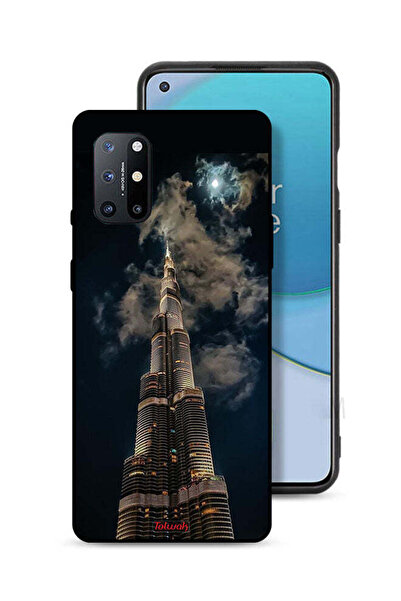 Tolwak غطاء حماية لهاتف OnePlus 8T 5G برج خليفة في الليل