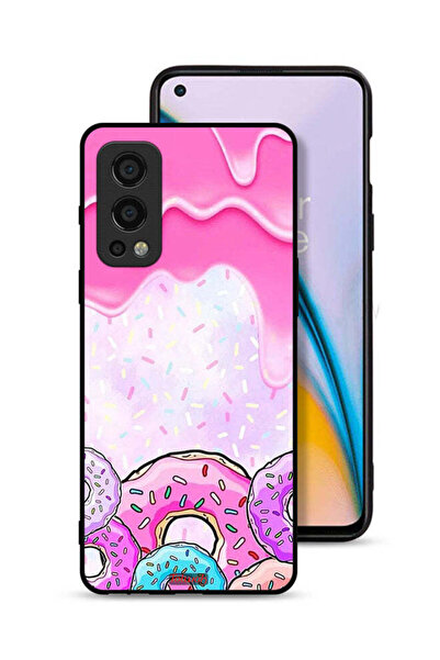 Tolwak غطاء حماية لهاتف OnePlus Nord 2 5G بألوان دونات