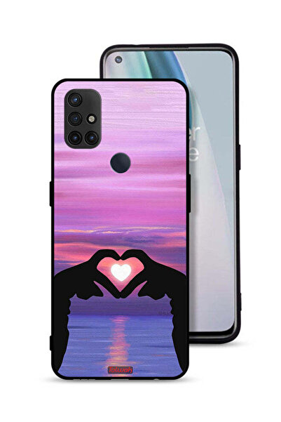 Tolwak غطاء حماية لهاتف OnePlus Nord N10 5G بتصميم قلب وقمر