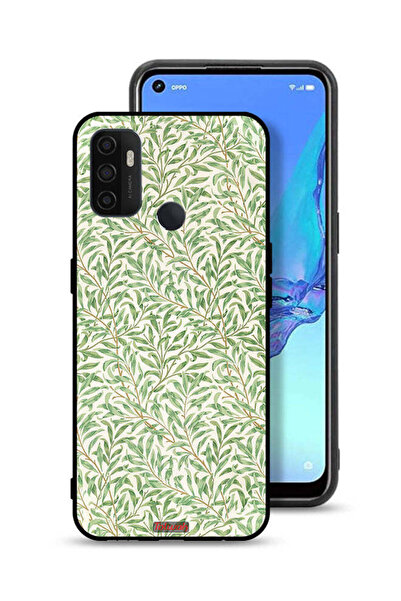 Tolwak غطاء حماية لهاتف Oppo A53 4G بنقشة غصن الصفصاف الشهيرة