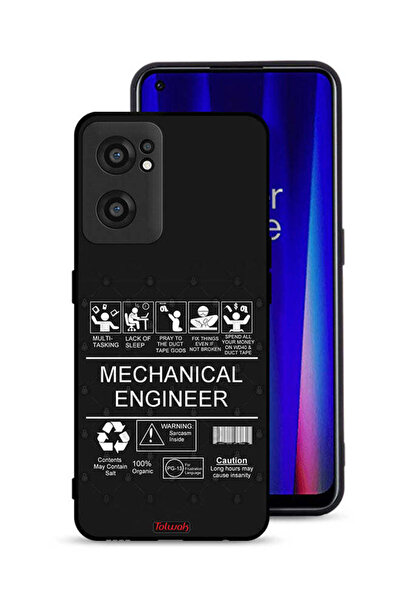 Tolwak غطاء حماية لهاتف OnePlus Nord CE 2 5G، ملصق مهندس ميكانيكي