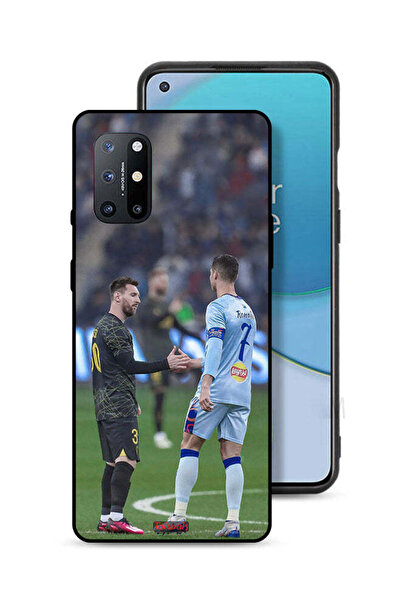 Tolwak غطاء حماية لهاتف OnePlus 8T 5G ميسي ورونالدو