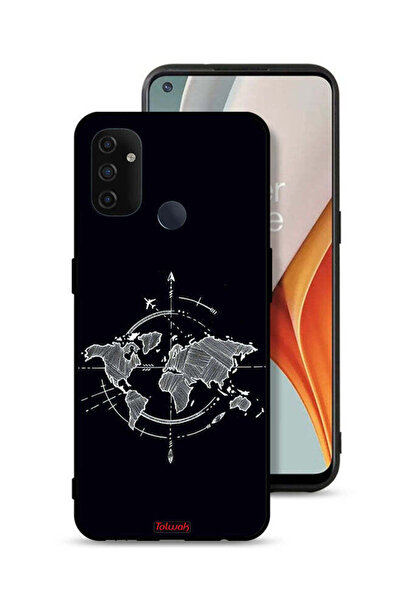 Tolwak غطاء حماية لهاتف OnePlus Nord N100 برسومات البوصلة