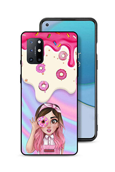 Tolwak غطاء حماية لهاتف OnePlus 8T 5G يحمل دونات