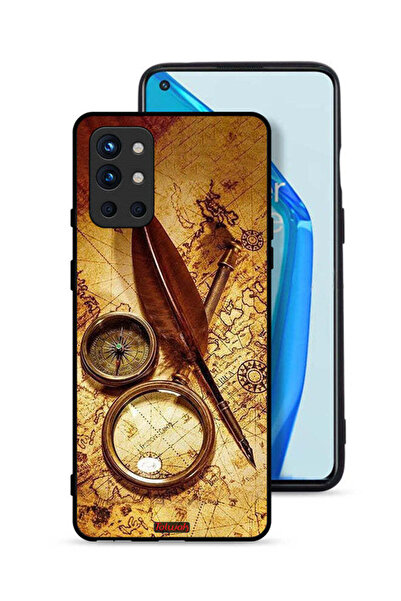 Tolwak غطاء حماية لهاتف OnePlus 9R 5G بتصميم بوصلة عتيقة