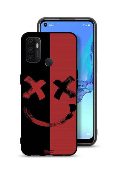 Tolwak غطاء حماية لهاتف Oppo A53 4G بنمط فن الخطمي