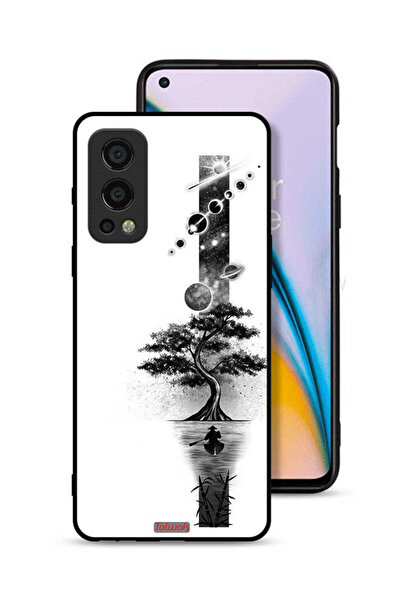Tolwak OnePlus Nord 2 5G Protective Case Cover Earth Space Art