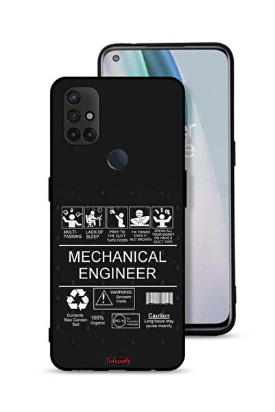 Tolwak غطاء حماية لهاتف OnePlus Nord N10 5G، ملصق مهندس ميكانيكي