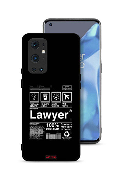 Tolwak غطاء حماية لهاتف OnePlus 9 Pro 5G بملصق محامٍ