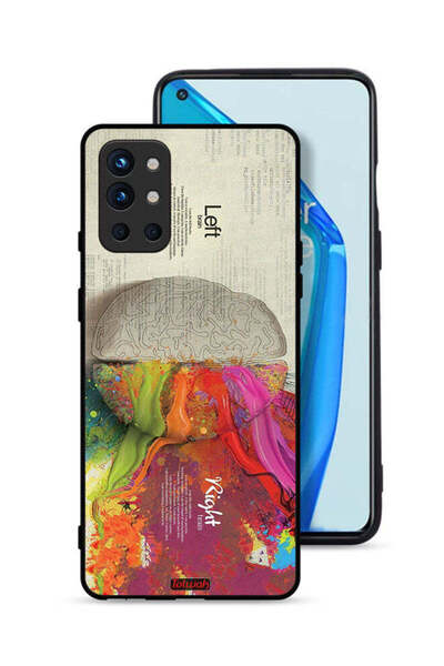 Tolwak غطاء حماية لهاتف OnePlus 9R 5G بتصميم تجريدي لعلم الدماغ