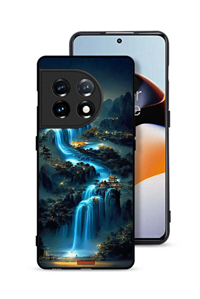 Tolwak غطاء حماية لهاتف OnePlus 11 5G بتصميم شلال فني