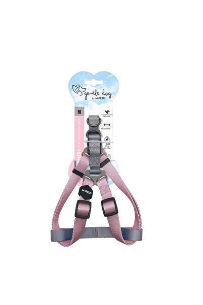 M-PETS GENTLE DOG TRİANGLE GÖĞÜS TASMASI PİNK (M)