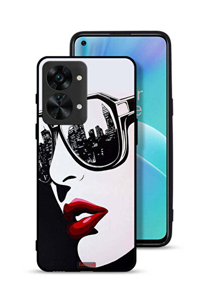 Tolwak غطاء حماية لهاتف OnePlus Nord 2T 5G، وجه فتاة، فن تجريدي