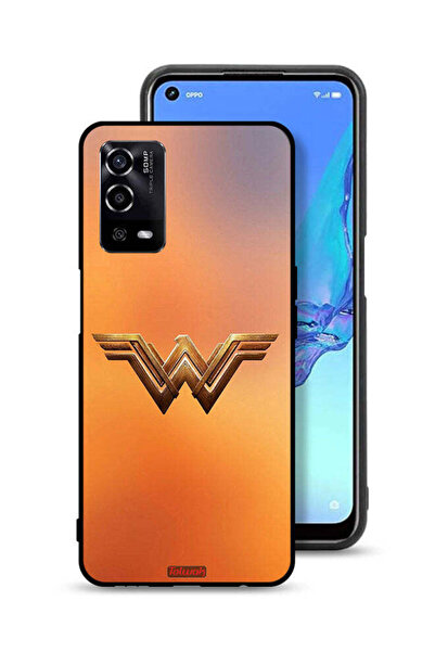 Tolwak غطاء حماية لهاتف Oppo A55 4G بشعار Wonder Women