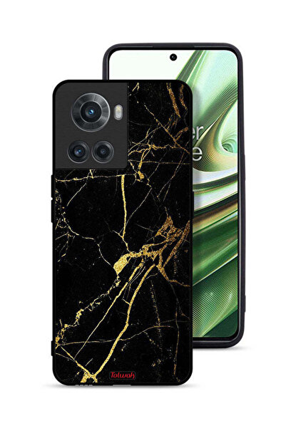 Tolwak غطاء حماية لهاتف OnePlus 10R 5G، رخامي متصدع