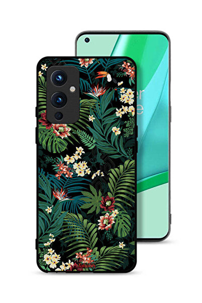 Tolwak غطاء حماية لهاتف OnePlus 9 5G بأوراق استوائية