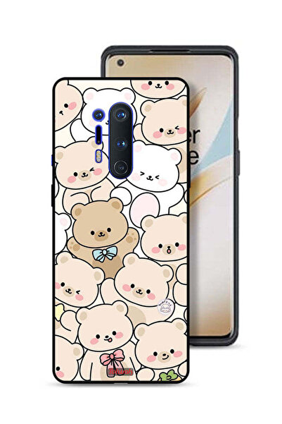 Tolwak غطاء حماية لهاتف OnePlus 8 Pro بنمط الدببة