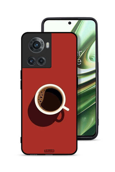 Tolwak غطاء حماية لهاتف OnePlus 10R 5G بفن فنجان القهوة