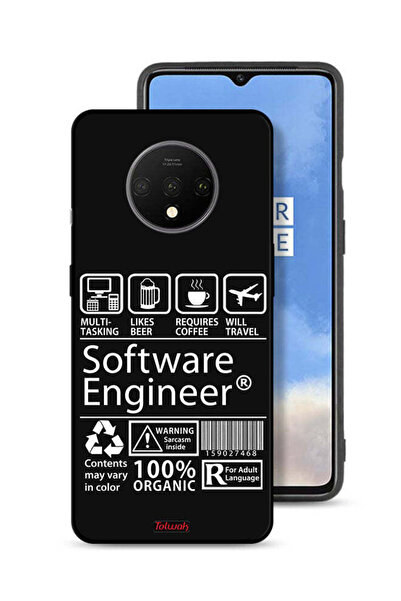 Tolwak غطاء حماية لجهاز OnePlus 7T - ملصق مهندس برمجيات
