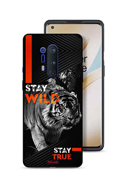 Tolwak غطاء حماية لهاتف OnePlus 8 Pro - Stay Wild Stay True