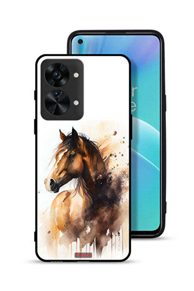 Tolwak غطاء حماية لهاتف OnePlus Nord 2T 5G بتصميم حصان تجريدي