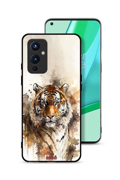 Tolwak غطاء حماية لهاتف OnePlus 9 5G بنقشة الفهد التجريدي