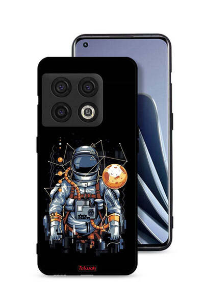 Tolwak غطاء حماية لهاتف OnePlus 10 Pro 5G بتصميم رائد فضاء تجريدي