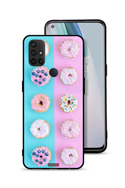 Tolwak غطاء حماية لهاتف OnePlus Nord N10 5G بنقشة دوناتس هيذر