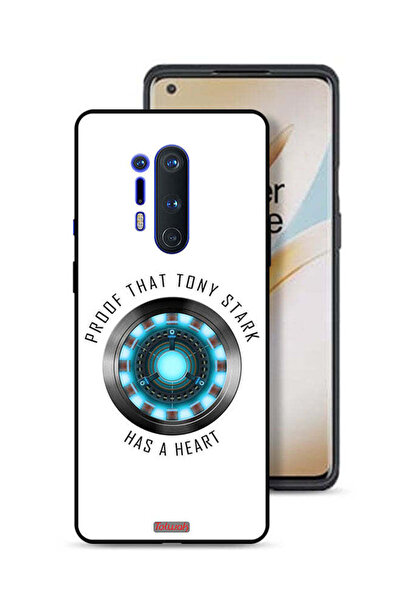 Tolwak غطاء حماية لهاتف OnePlus 8 Pro دليل على أن توني ستارك لديه قلب