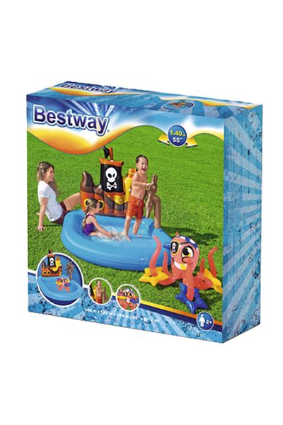 BESTWAY One pool, one compass, four rings, one octopus, one repair patch 140 x 130 x 104 cm