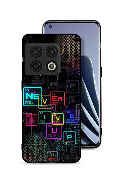 Tolwak غطاء حماية لهاتف OnePlus 10 Pro 5G - فن Never Give Up