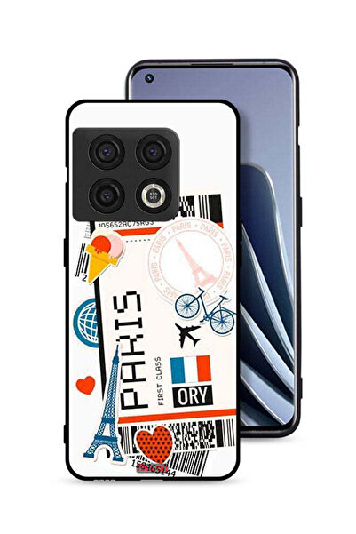 Tolwak غطاء حماية لجهاز OnePlus 10 Pro 5G ملصق باريس