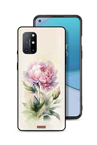 Tolwak غطاء حماية لهاتف OnePlus 8T 5G بتصميم فني بألوان مائية وردية