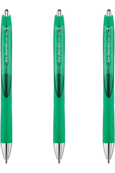 Mena Rise Şirinshop Xberry Gel Pen 07mm Round Nib Ysl 04 Set of 3 1108107