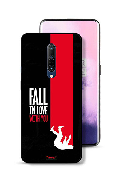 Tolwak غطاء حماية لهاتف OnePlus 7 Pro "Fall In Love With You"