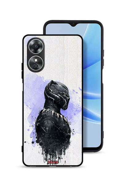 Tolwak غطاء حماية Oppo A17 باللون الأسود النمري