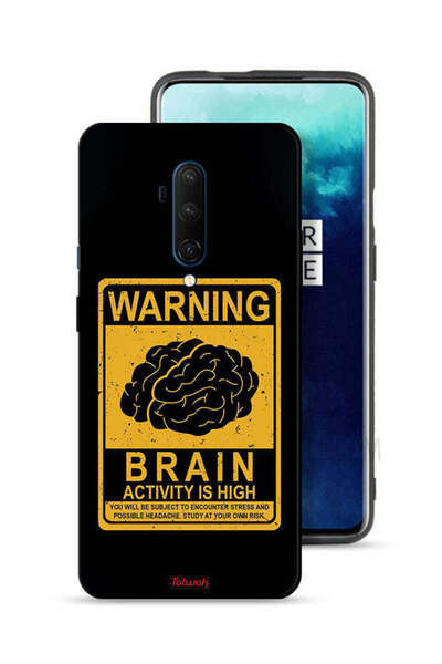 Tolwak غطاء حماية لهاتف OnePlus 7T Pro تحذير من ارتفاع نشاط الدماغ